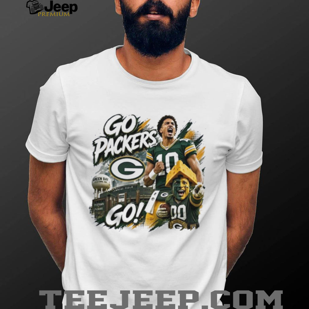 Green Bay Packer go Packers go mascot shirt