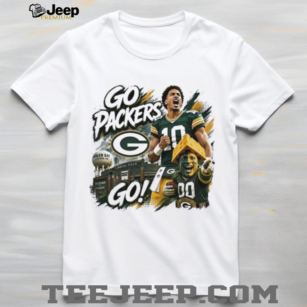 Green Bay Packer go Packers go mascot shirt