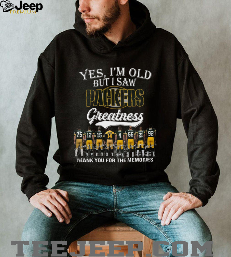 Green Bay Packers Greatness Vintage Retro Football Men Women Fans Shirt