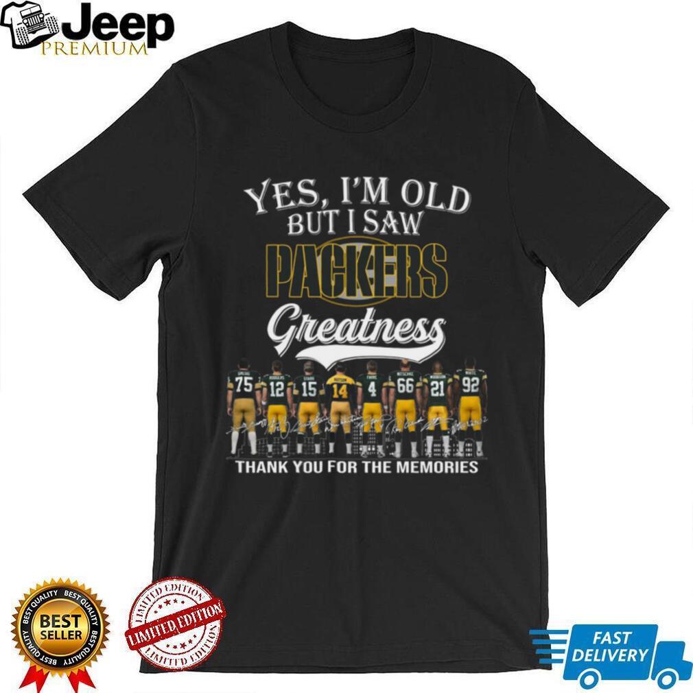 Green Bay Packers Greatness Vintage Retro Football Men Women Fans Shirt