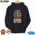 Green Bay Packers In August We Wear Purple Overdose Awareness shirt