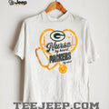 Green Bay Packers Nurse T Shirt Nurse by Heart Packers by Soul T Shirt