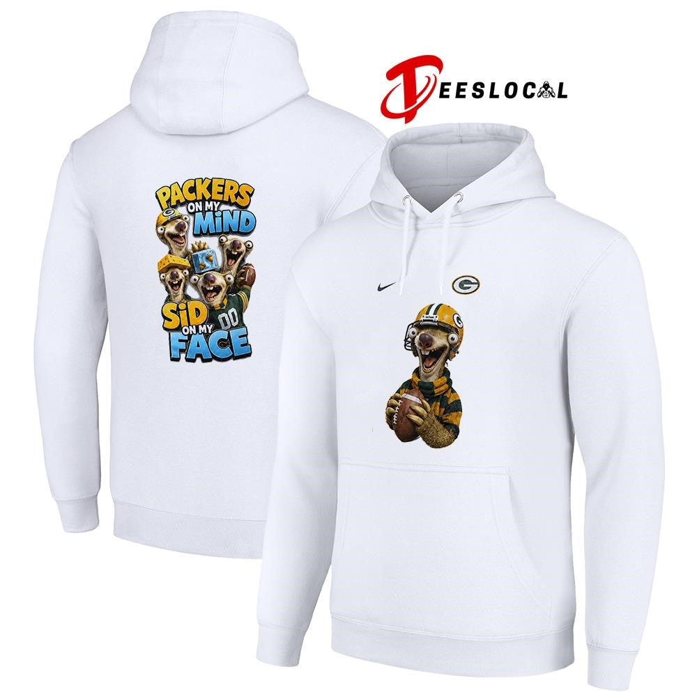 Green Bay Packers on my mind Sid on my face shirt