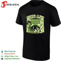 Green Lung Necropolitan Line zombies emerging from gate shirt