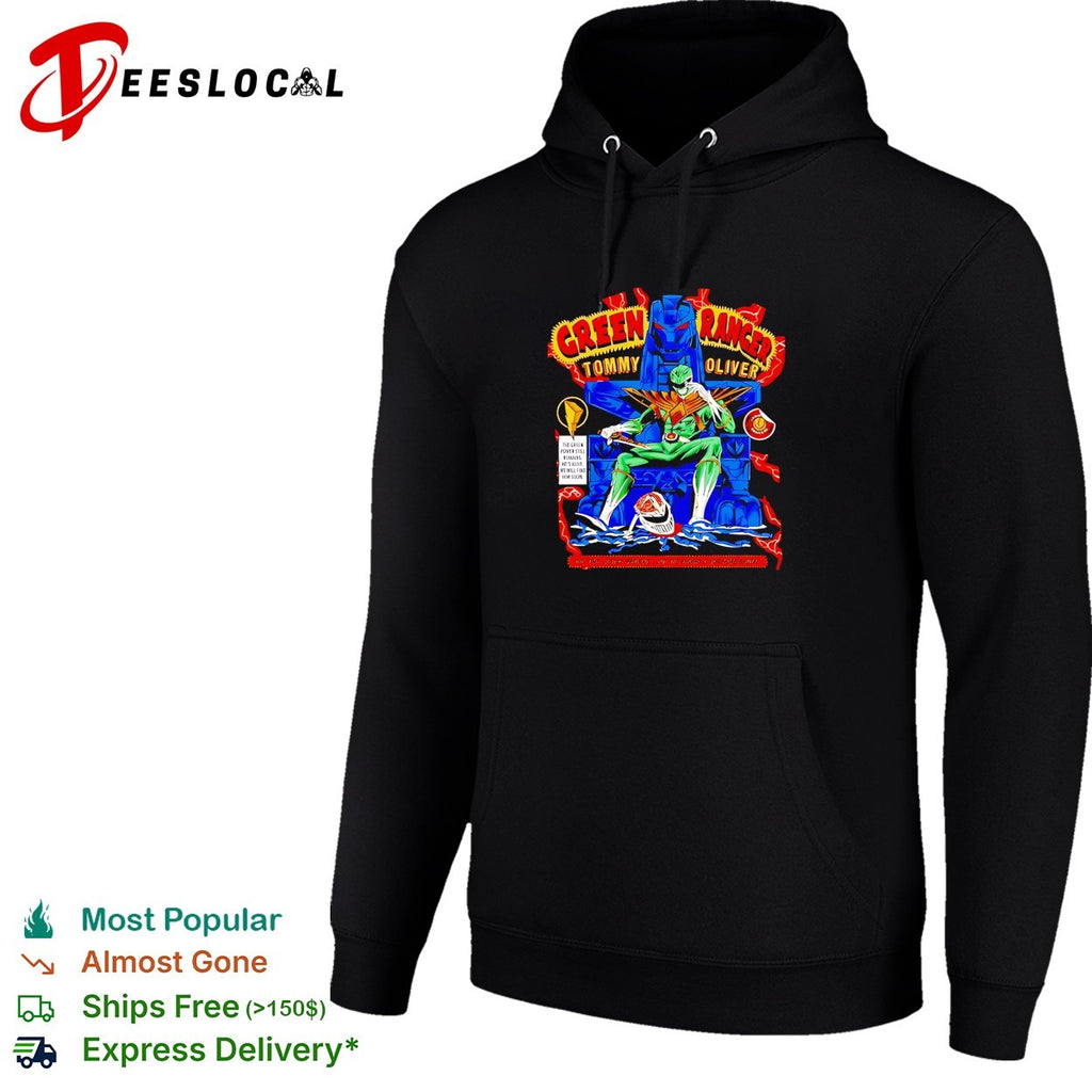 Green Ranger Tommy Oliver Power Rangers shirt