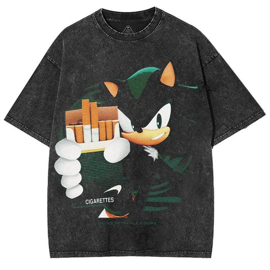 Green S0nic The Hedgehog Graphic Tee, Funny Meme Movie Shirt Gifts For Friends