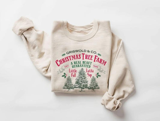 Griswold Christmas Tree Farm sweatshirt, Holiday sweatshirt, Christmas Party Sweatshirt, Christmas Vacation sweatshirt, Hoodie and Sweater; T-shirt