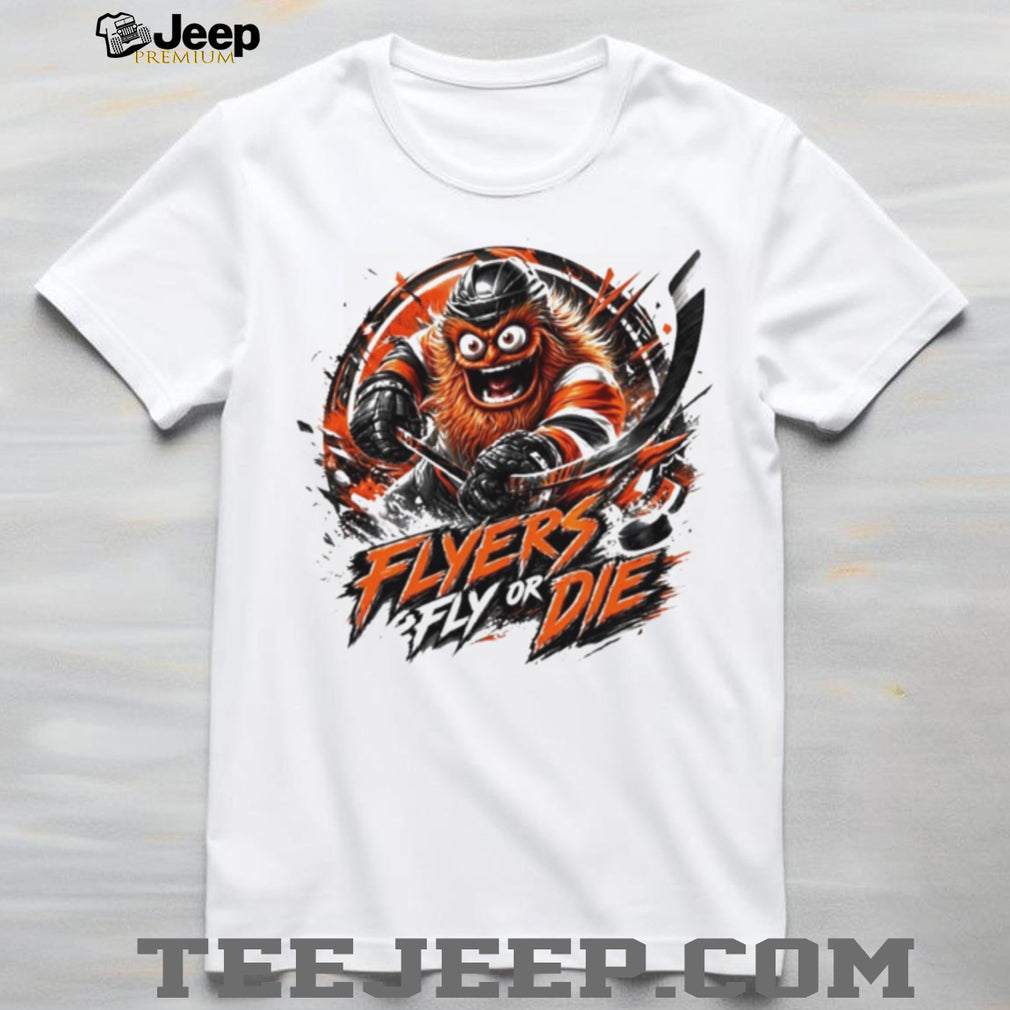 Gritty Flyers Fly Or Die Philadelphia Hockey Fan Vintage Distressed Men Women T Shirt