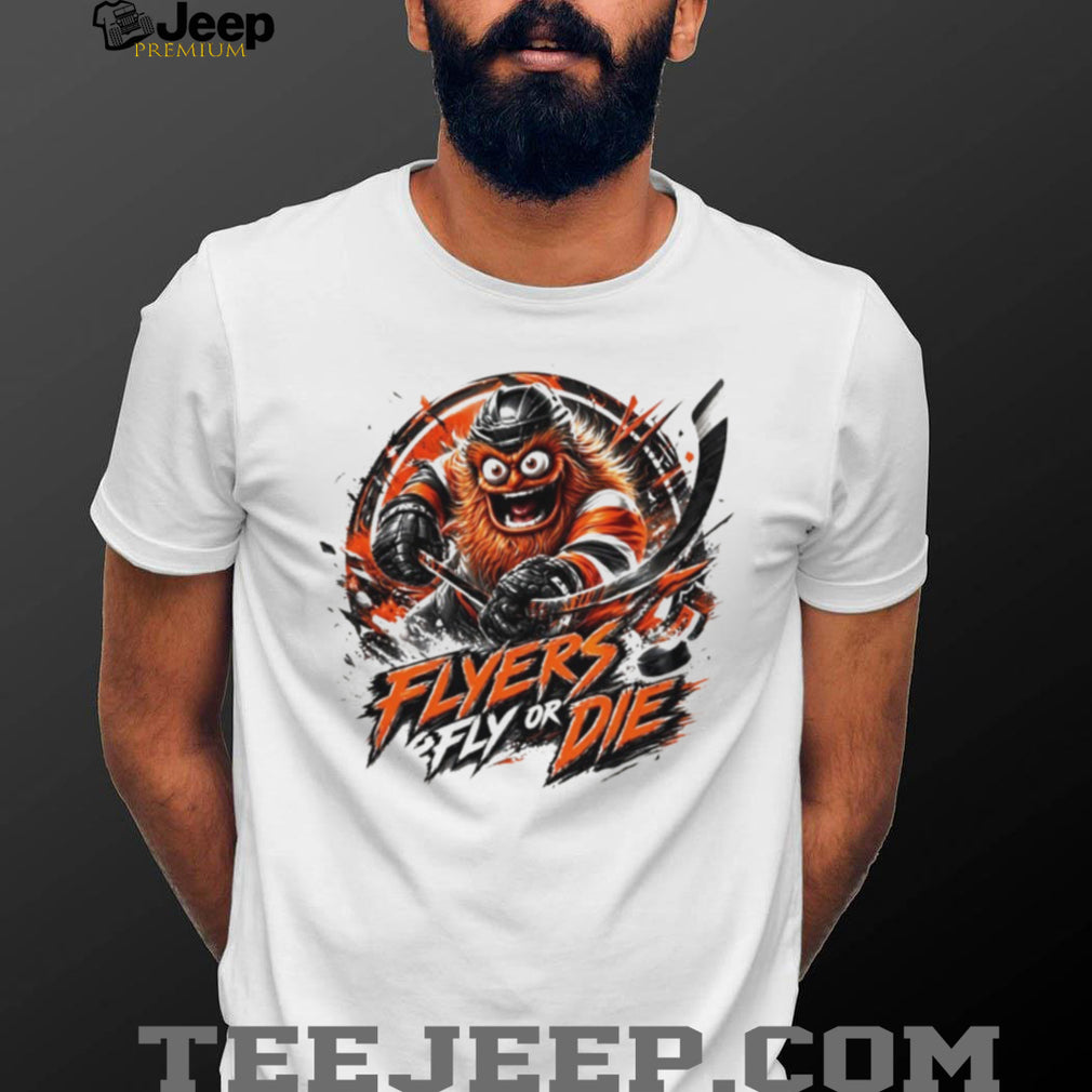 Gritty Flyers Fly Or Die Philadelphia Hockey Fan Vintage Distressed Men Women T Shirt