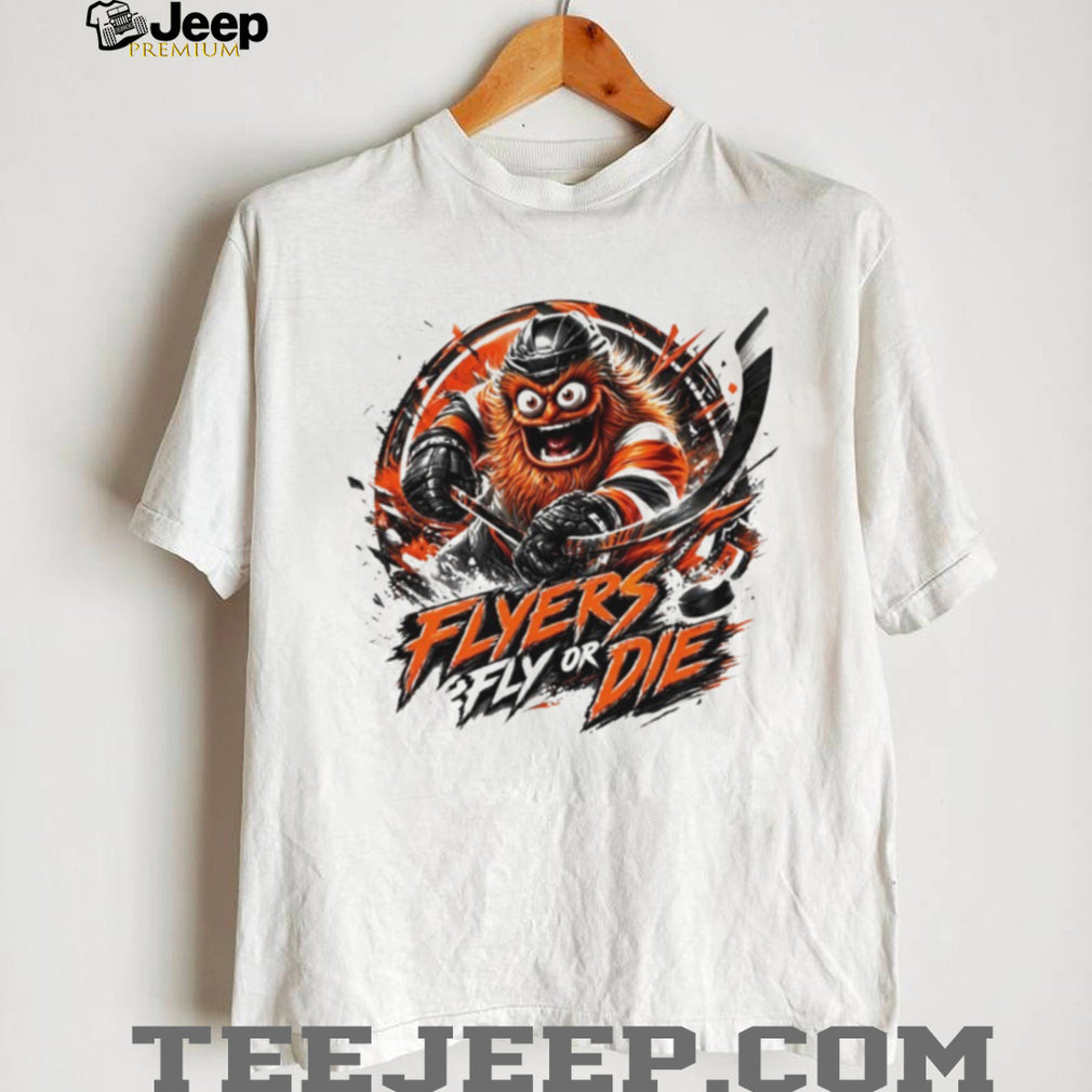 Gritty Flyers Fly Or Die Philadelphia Hockey Fan Vintage Distressed Men Women T Shirt