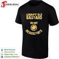 Grumpy Old Bastard Do Not Resuscitate Distressed shirt