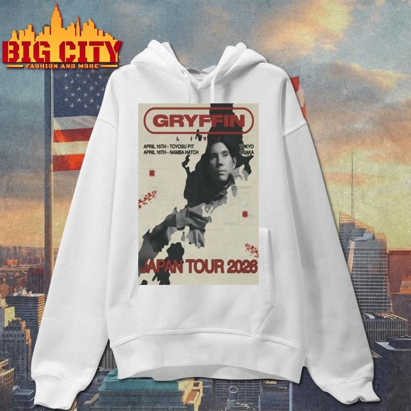 Gryffin Japan Concert April 15 16 2026 Shirt