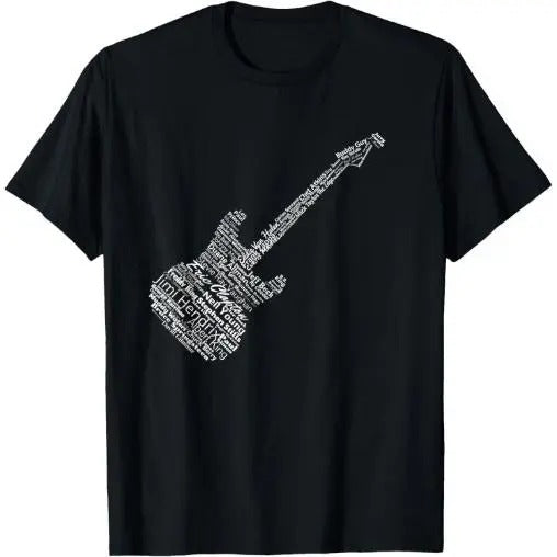 Guitar Legends Name T Shirt T-Shirt Made in USA