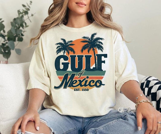 Gulf Of Mexico T-shirt Gulf Coast Shirt Texas Alabama Mississippi Florida Beach Crewneck Gulf Of Mexico Shirt Gulf Of Mexico Forever  T-shirt, sweater and Hoodiestyle{n002}2