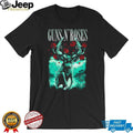 Guns N’ Roses Deer Antler Rose Surreal Graphic Band T Shirt