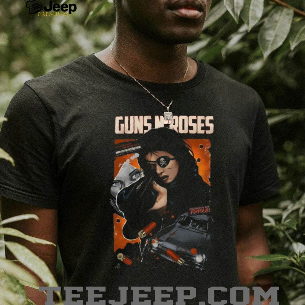 Guns N’ Roses Welcome To The Jungle Action Movie Poster T Shirt