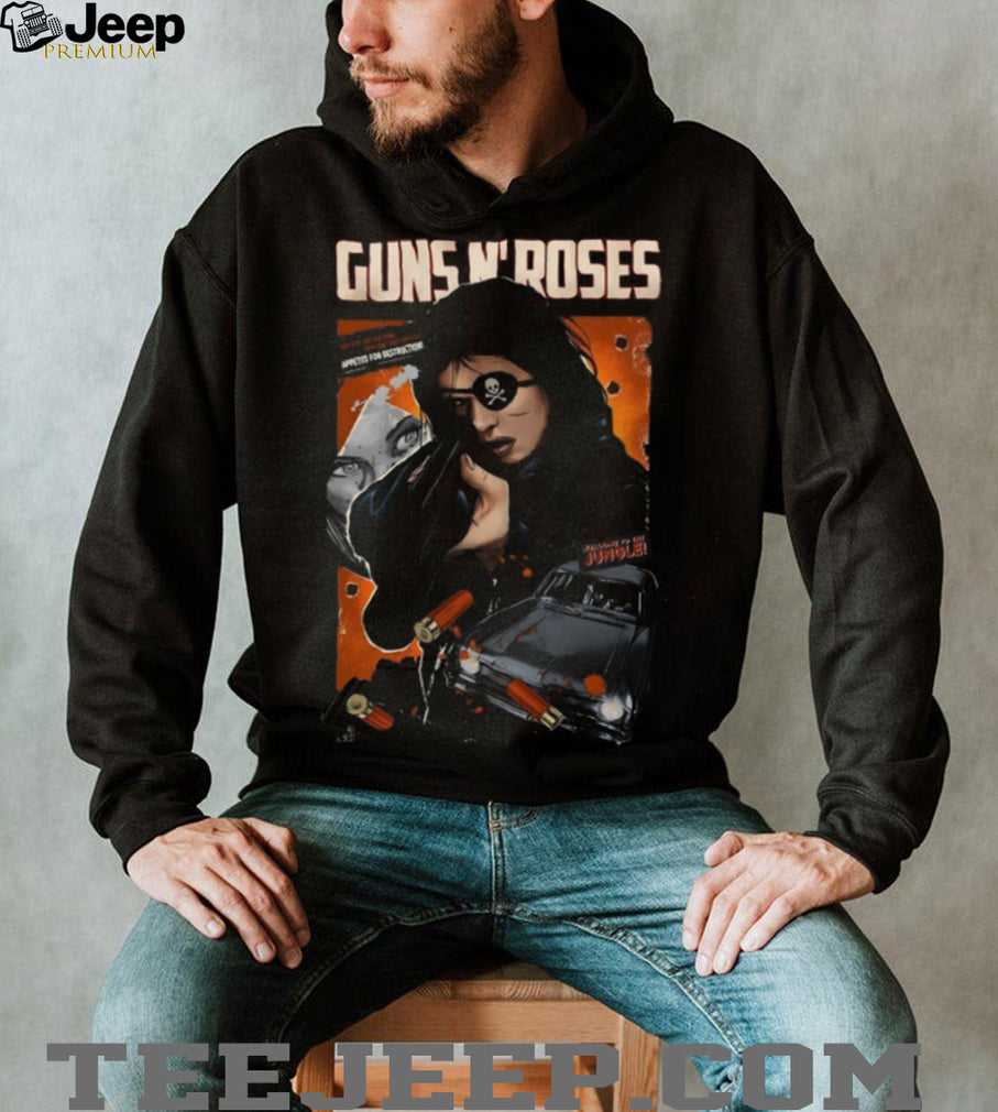 Guns N’ Roses Welcome To The Jungle Action Movie Poster T Shirt