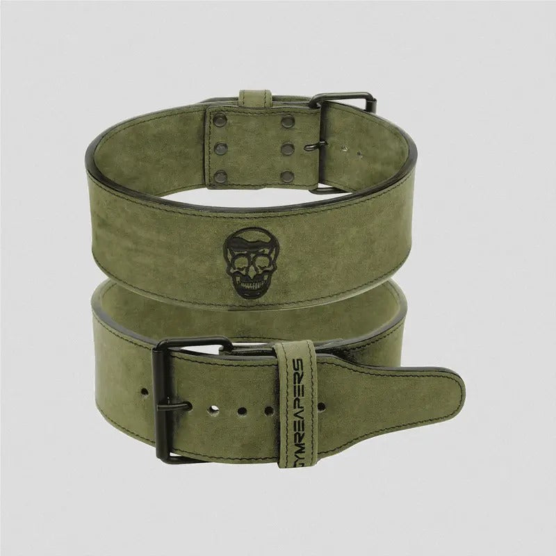 Gymreapers 10mm Single Prong Weightlifting Belt - Green Leather for Serious Training T-Shirts, Hoodie, Sweatshirt