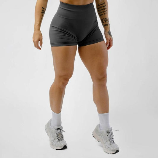 Gymreapers Legacy Seamless Shorts - Storm, Compression Fit and Breathable for Summer Sports & Outdoor Clothing