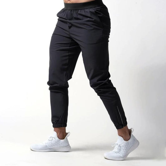 Gymreapers Performance Joggers - Obsidian, Sweat-Wicking Material, 4-Way Stretch Fabric, Non-Irritating Waistband, Mesh...