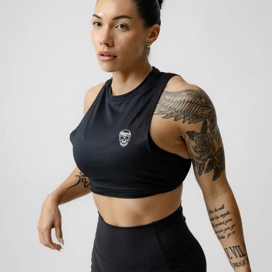 Gymreapers Performance Tank Top for Women - Breathable, 4-Way Stretch, Loose Fit with Contoured Seams