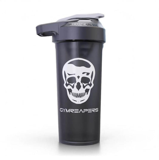 Gymreapers Sportshaker - Smoke, BPA-Free, 28 oz. Bottle with Mixer & Carry Handle