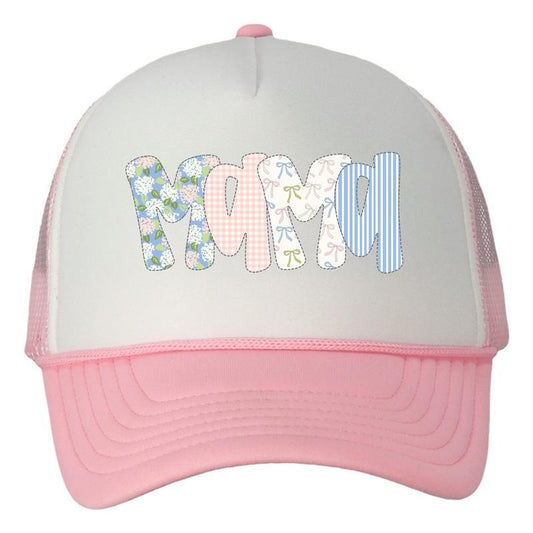 HAT - Pastel Mama Foam Mesh Trucker Hat 'NLB'