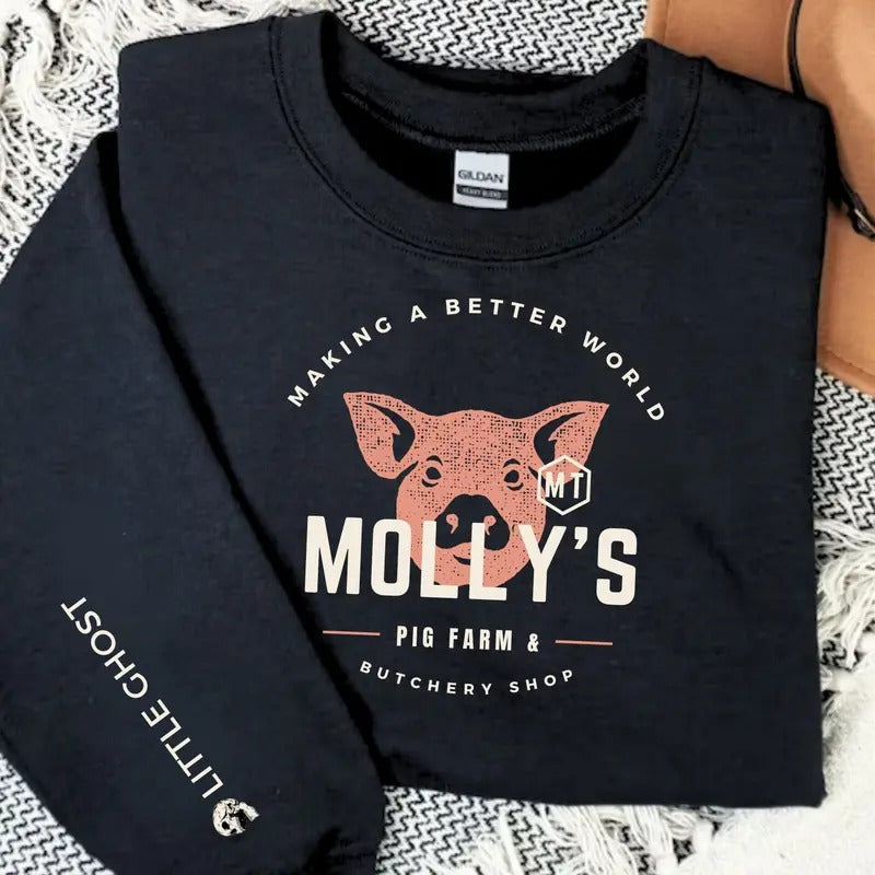 HD Carlton Where's Molly Sweatshirt, Dark Romance Hoodie, Book Lover Gift, Haunting Adeline Shirt, Smut Unisex Soft Comfort Crewneck Pullover Long Sleeves Graphic Fabric Sweater