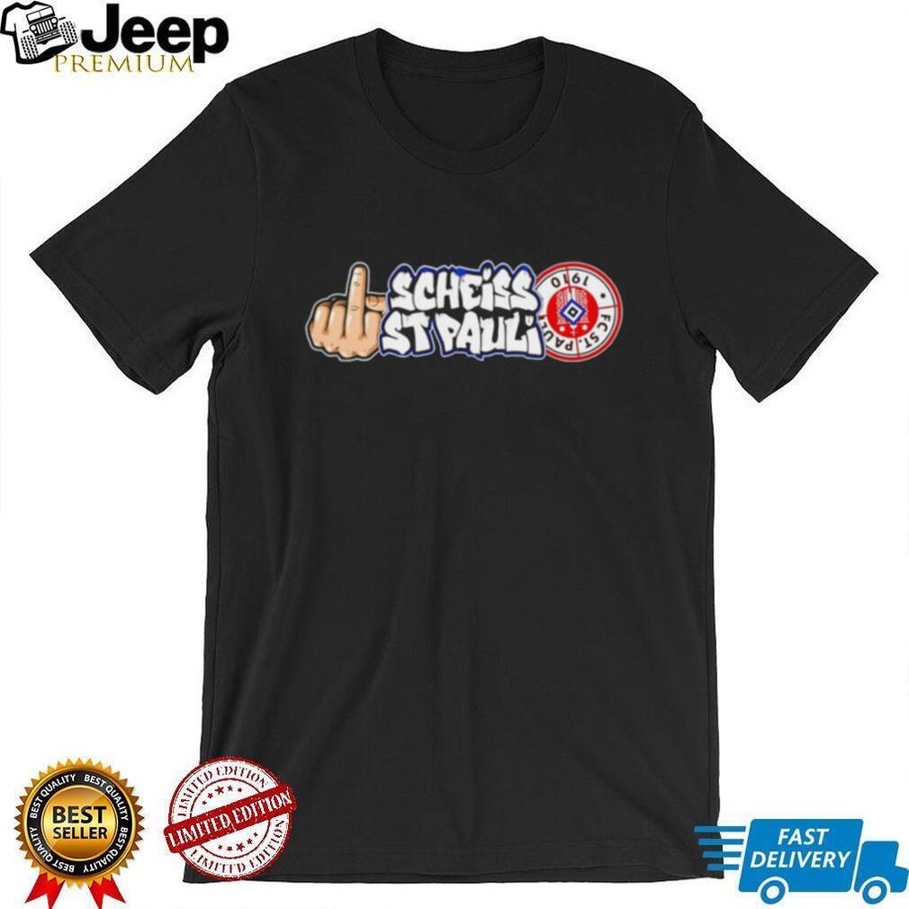 Scheiss St. Pauli Anti Fan Football Club Parody T Shirt