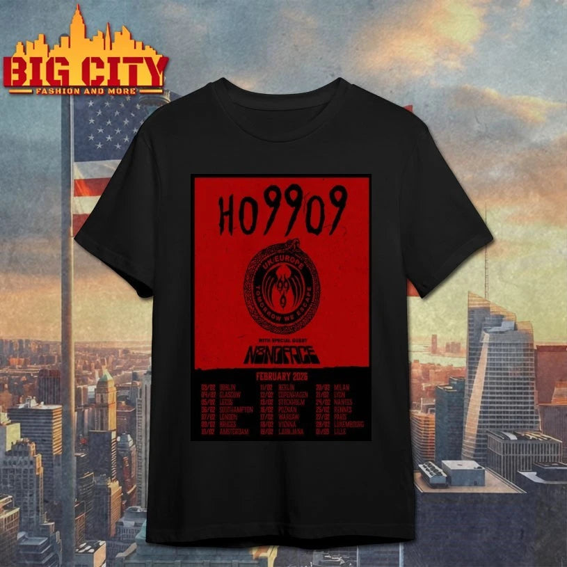 HORROR February 2026 Tour Poster shirt
