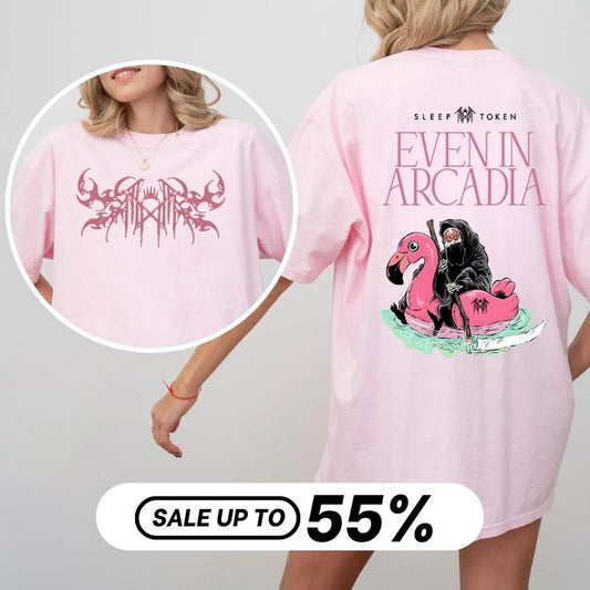 [HOT NEW] Sleep Token Vessel T-Shirt, Sweatshirt, Hoodie, Even in Arcadia Band Merch, Vintage Oversized Metal Graphic...