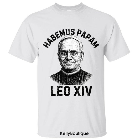 Habemus Papam Pope Leo XIV T-shirt, 267th Pope Leo XIV T-shirt, New Catholic Pope, Robert Francis Prevost First American...