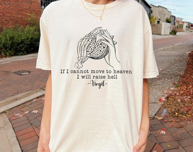 Hades and Persephone Shirt, Bookish Shirt, Poet Shirt, Dark Academia Clothing, Greek Mythology T-Shirt Hoodie, Sweatshirt