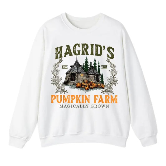 Hagrid's Pumpkin Farm Sweatshirt, Thanksgiving 2024, Fall Sweatshirt For Men And Women T-Shirts, Hoodie | WearSparks.com