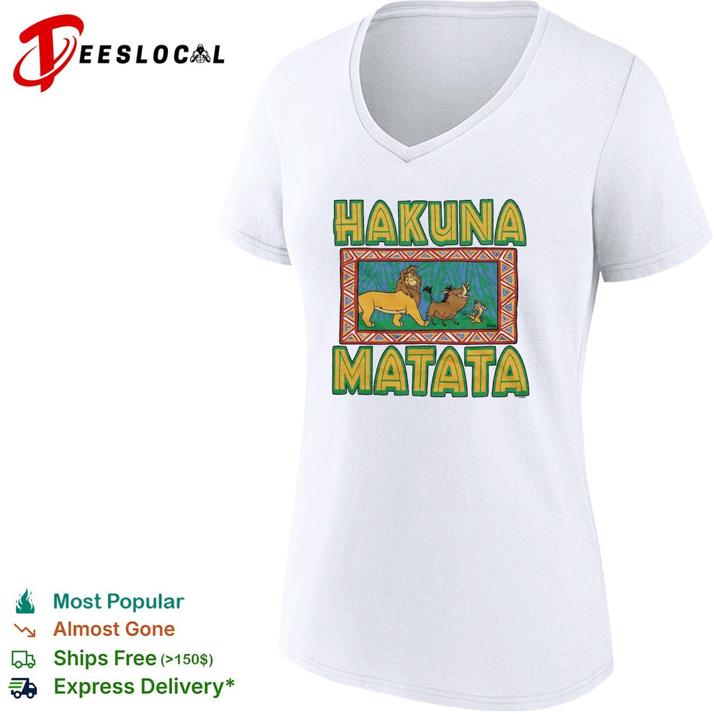 Hakuna Matata Lion King Simba Timon Pumbaa shirt