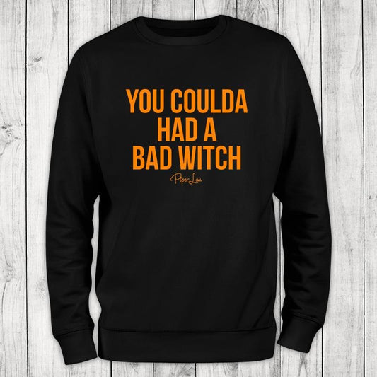 Halloween | You Coulda Had A Bad Witch Sweatshirt, #halloween #fall #holidays #colorprint #cute
