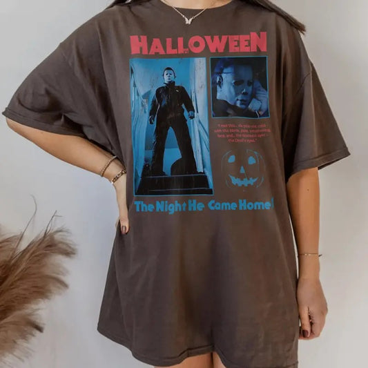 Halloween 1978 Michael Myers Movie T-Shirt - John Carpenters Halloween Shirt - Unisex Horror Fan Apparel