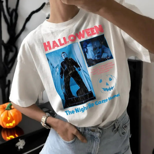 Halloween 1978 Michael Myers Movie T-Shirt | Vintage Horror Movie T-shirt | John Carpenters Halloween Shirt | Unisex Horror Fan Apparel