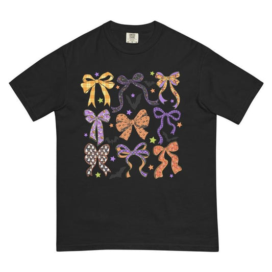 Halloween Coquette Bow Shirt & Sweatshirt ~ Unisex Apparel Relaxed Fit Printed In The USA Clothing Womenswear Casual Comfort Cotton Top Athletic Boho Chicstyle{n002}2