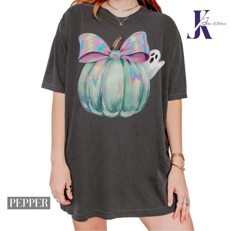 Halloween Ghost And Pumpkin Shirt, Halloween Pumpkin Sweatshirt, Halloween Ghost Sweatshirt, Halloween Gif