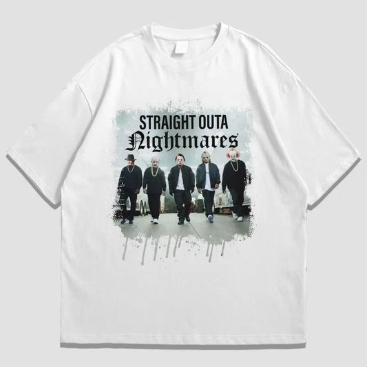 Halloween Horror Movie Shirt S.cream Outta N.ightmares Shirt