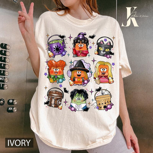 Halloween Nuggets Shirt, Vintage Halloween Shirt, 90s Retro Halloween Tshirt, Halloween Bucket, Halloween Coquette Design, Trending Shirts