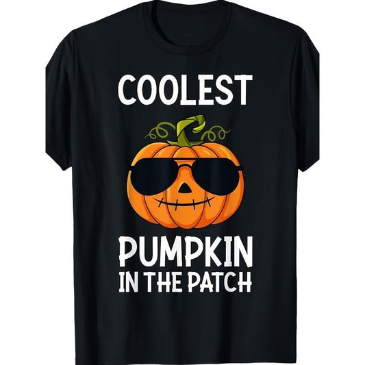 Halloween T-shirts Men's Casual Street Style Summer And Autumn Slightly Elastic Round Neck T-shirts Made in USAstyle{n002}2
