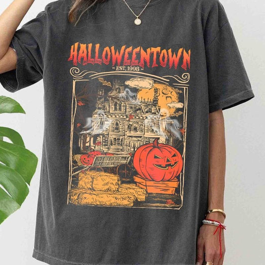 Halloweentown Est 1998 Comfort Colors shirt, Halloweentown University, Halloweentown Shirt, Fall Shirt, Halloween Shirt
