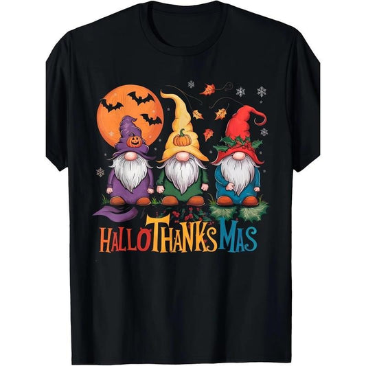 Happy Halloween, Midget Halloween Thanksgiving Christmas T-shirt Made in USA Hoodie, Sweatshirt | WearSparks.com