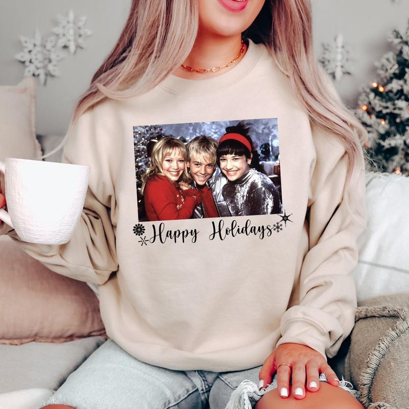 Happy Holidays Christmas Crewneck Sweatshirt, Hoodie, T-shirt