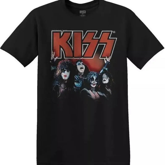 Hard Rock Heavy Metal Band Men's Group Picture Tee T-Shirt, 100% Cotton, Crew Neck, Slight Stretch, Breathable &...