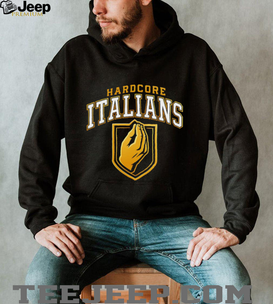 Hardcore Italians Vegas Golden Knights logo shirt