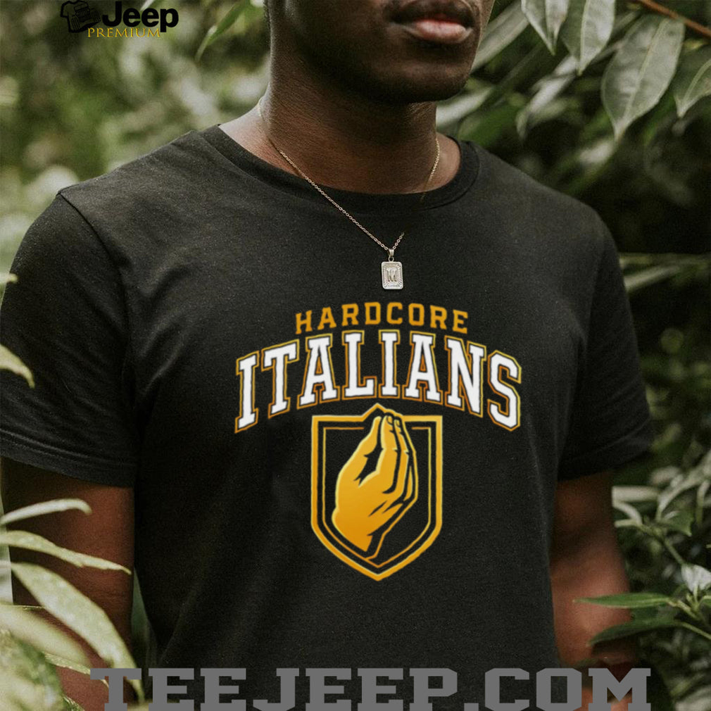 Hardcore Italians Vegas Golden Knights logo shirt