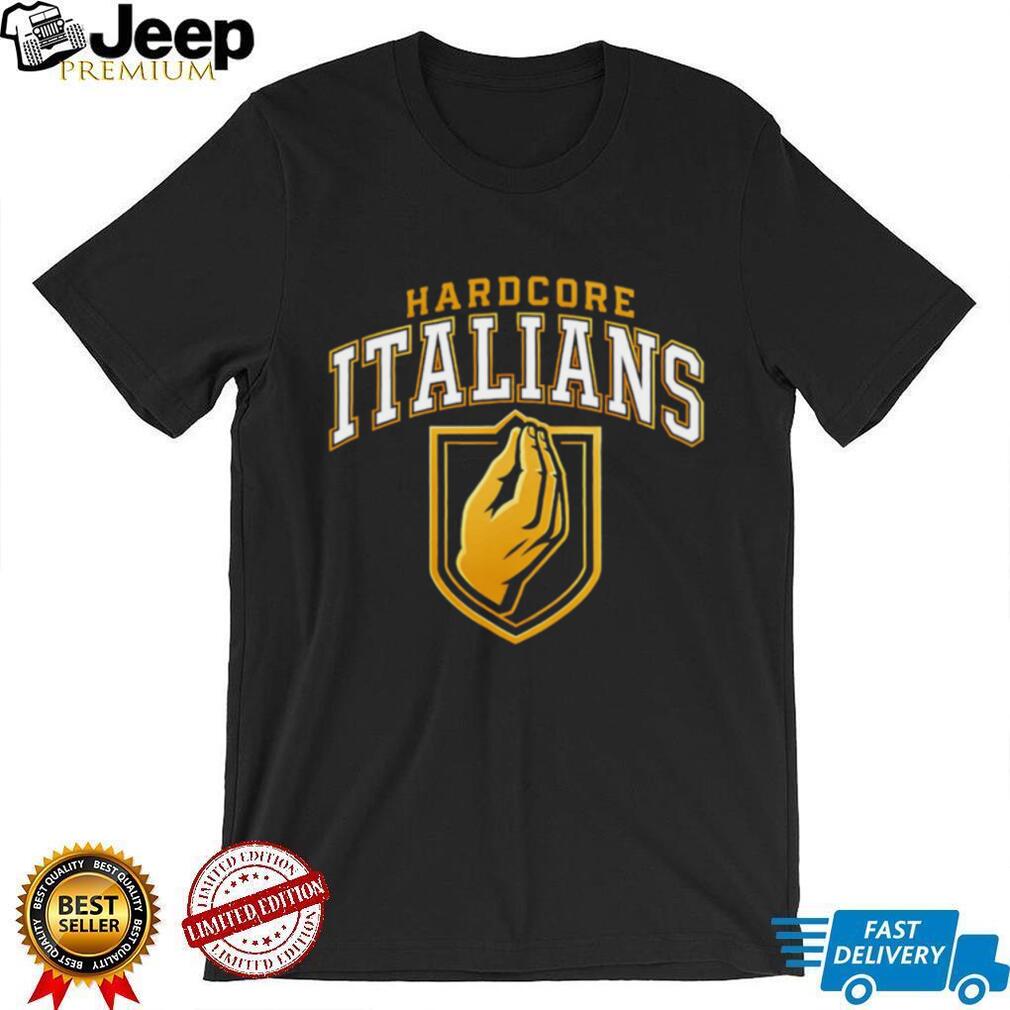 Hardcore Italians Vegas Golden Knights logo shirt